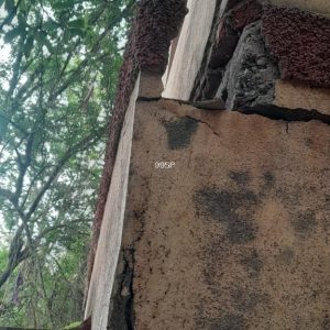 Nashik Earthquake Photos Pillar Dislocated